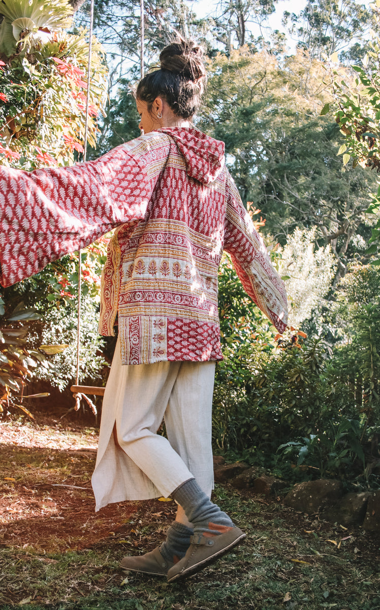 Kantha Hoodie Renew Vintage