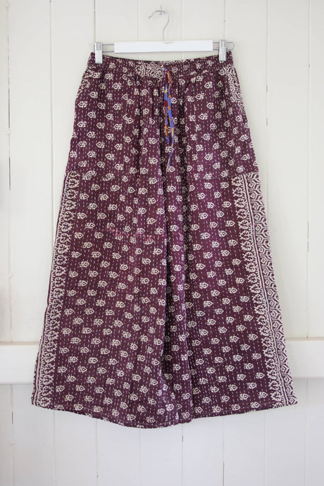 Cropped Kantha Pants S (2954)