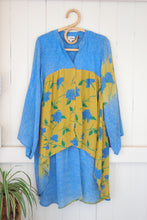 Load image into Gallery viewer, Aquarius Recycled Silk Blouse S (2673)