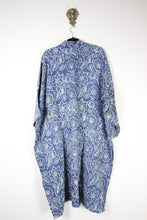 Load image into Gallery viewer, Stonewash Kantha Kimonos - Azure