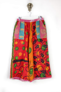 Cropped Kantha Pants L (6201)