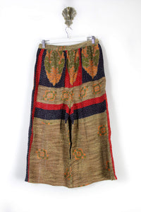 Cropped Kantha Pants L (6202)