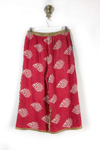 Cropped Kantha Pants L (6202)