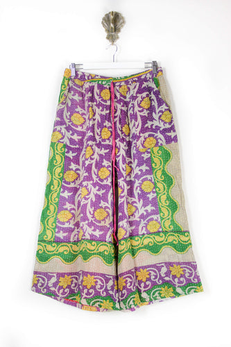 Cropped Kantha Pants L (6205)