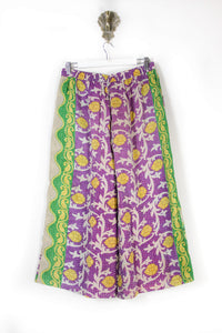 Cropped Kantha Pants L (6205)