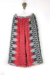 Cropped Kantha Pants L (6205)