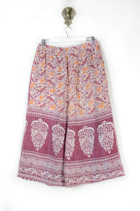 Cropped Kantha Pants L (6209)