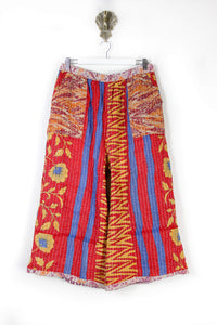 Cropped Kantha Pants L (6209)