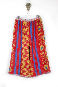 Cropped Kantha Pants L (6209)