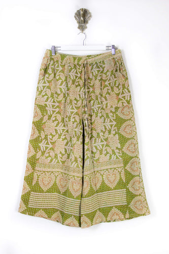 Cropped Kantha Pants L (6210)