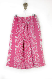 Cropped Kantha Pants L (6211)