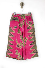 Load image into Gallery viewer, Cropped Kantha Pants L (6212)