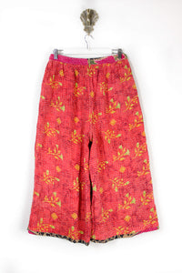 Cropped Kantha Pants L (6212)