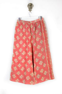 Cropped Kantha Pants L (6213)