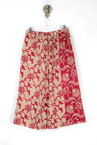 Cropped Kantha Pants L (6214)