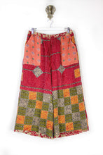 Load image into Gallery viewer, Cropped Kantha Pants L (6214)