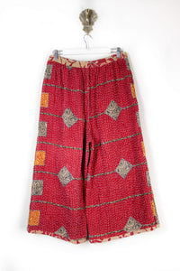 Cropped Kantha Pants L (6214)