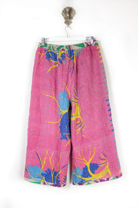 Cropped Kantha Pants L (6217)