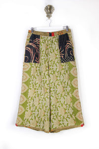 Cropped Kantha Pants L (6221)