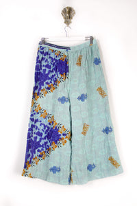 Cropped Kantha Pants L (6223)