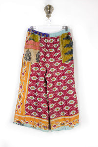 Cropped Kantha Pants L (6223)