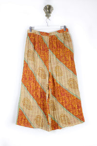 Cropped Kantha Pants L (6225)