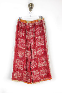 Cropped Kantha Pants L (6225)