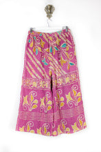 Load image into Gallery viewer, Cropped Kantha Pants M (6226)