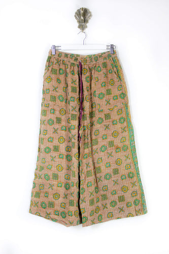 Cropped Kantha Pants M (6228)