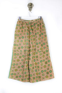 Cropped Kantha Pants M (6228)