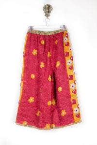 Cropped Kantha Pants M (6228)