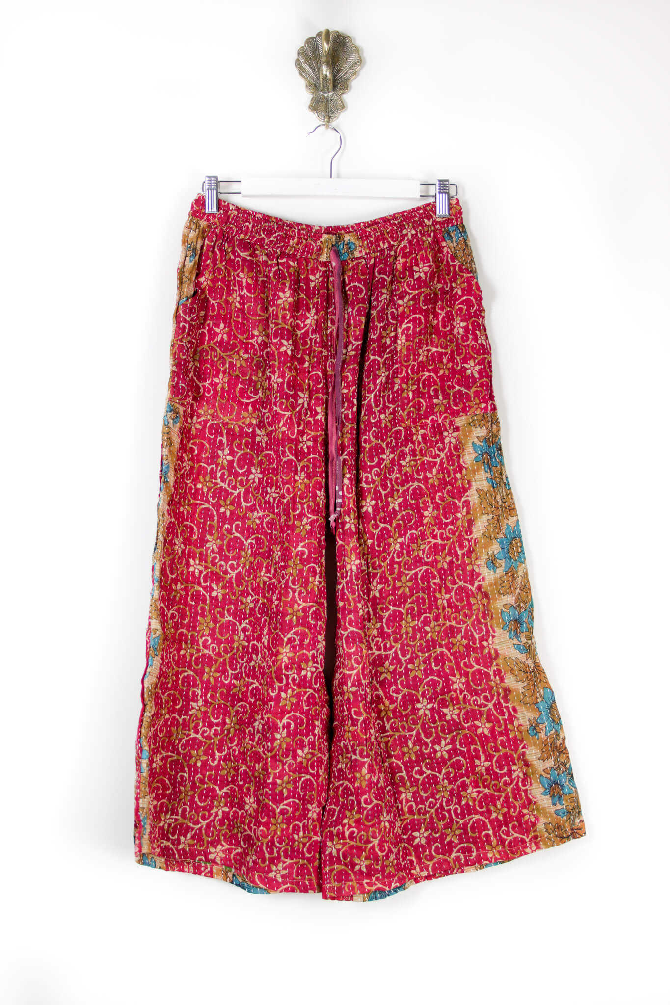 Cropped Kantha Pants M (6229)