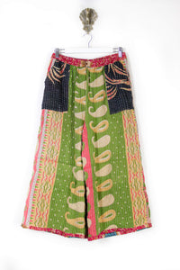 Cropped Kantha Pants M (6229)