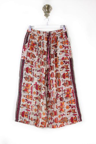 Cropped Kantha Pants M (6232)