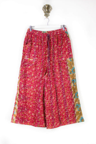 Cropped Kantha Pants M (6236)