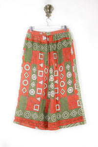 Cropped Kantha Pants M (6240)