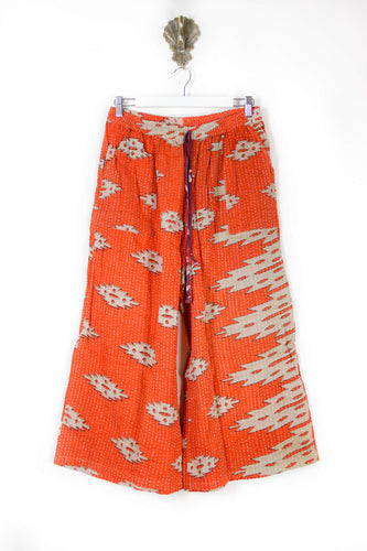 Cropped Kantha Pants M (6242)