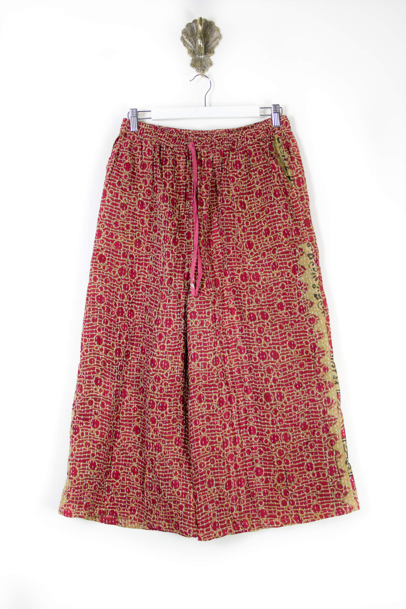 Cropped Kantha Pants M (6244)