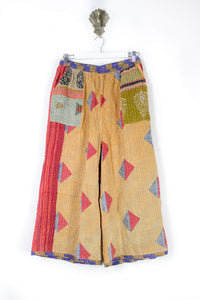 Cropped Kantha Pants M (6247)