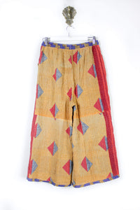 Cropped Kantha Pants M (6247)