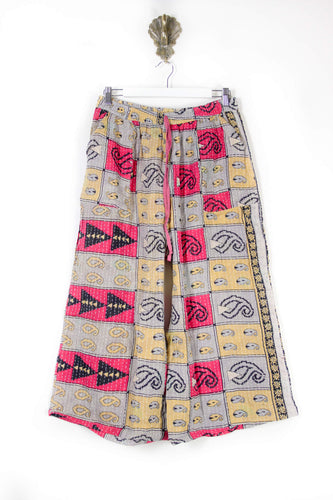 Cropped Kantha Pants M (6249)