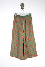 Carica l'immagine nel visualizzatore di Gallery, Cropped Kantha Pants S (15573)
