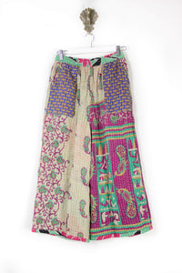 Cropped Kantha Pants S (6253)