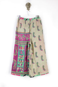 Cropped Kantha Pants S (6253)