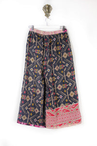 Cropped Kantha Pants S (6258)