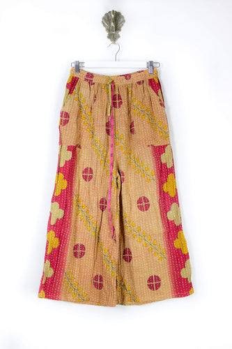 Cropped Kantha Pants S (6259)