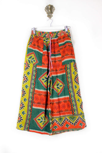 Cropped Kantha Pants S (6265)