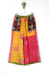 Cropped Kantha Pants S (6268)