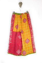 Load image into Gallery viewer, Cropped Kantha Pants S (6268)