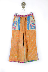 Cropped Kantha Pants S (6270)